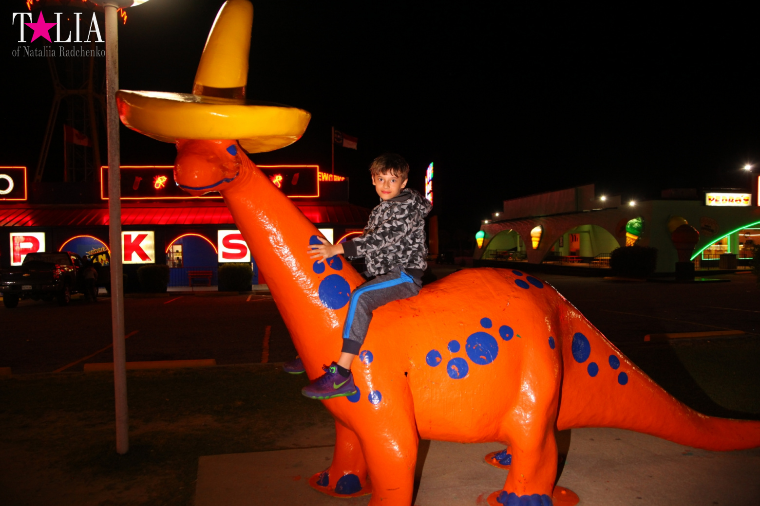 ''South of the Border". The middle of the way from New York to Miami by car